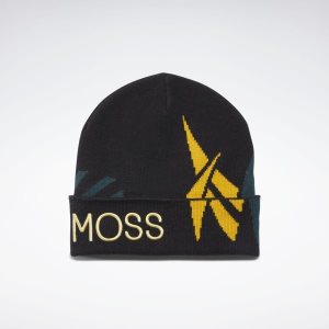 Reebok by Pyer Moss Beanie Mütze Damen - Schwarz/Gold - DE 736-PXF